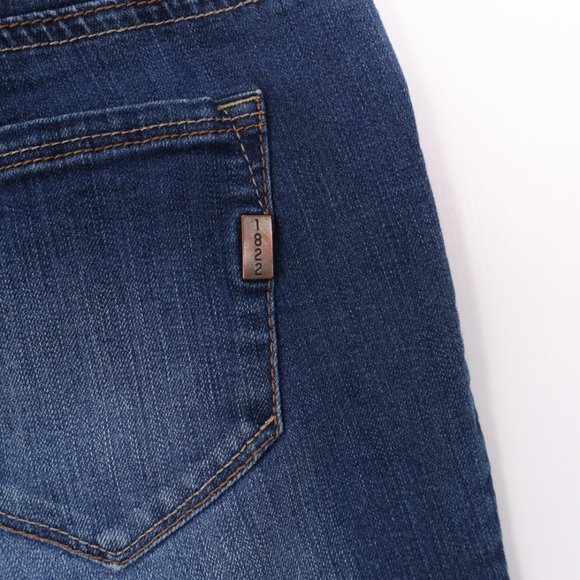 1822 Denim Flared Ankle Jeans	Blue	Size	4 - Picture 6 of 8